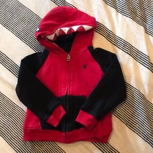 Hurley 3T shark hood full zip jacket